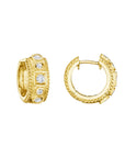 Penny Preville 18k Yellow Gold Amulet Diamond Earrings