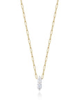 Phillips House 18k Yellow Gold One Of One Diamond Necklace