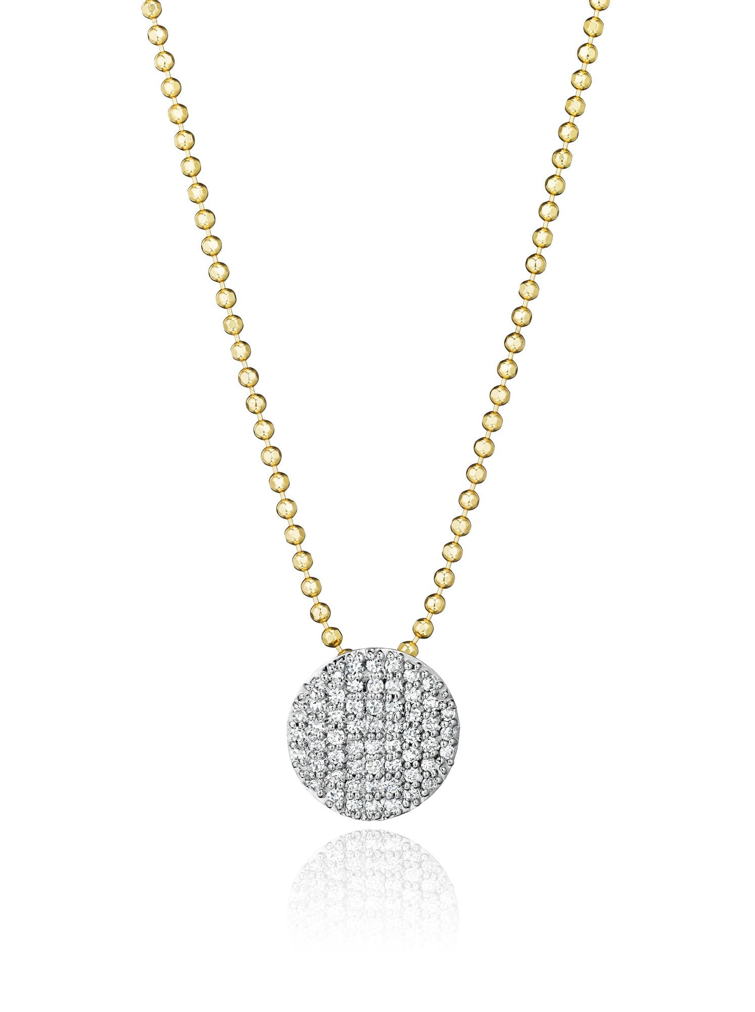 Phillips House 14k Yellow Gold Affair Diamond Necklace