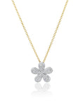 Phillips House 14k Yellow Gold Symphony Diamond Necklace