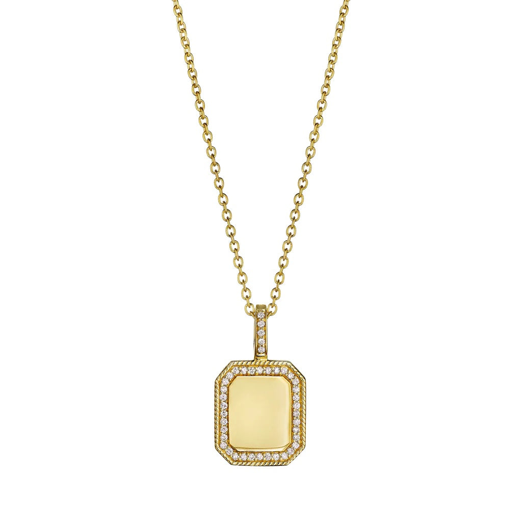 Penny Preville 18k Yellow Gold Diamond Necklace