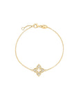 Roberto Coin 18k Yellow Gold Venetian Princess Diamond Bracelet