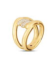 Roberto Coin 18k Yellow Gold Cialoma Diamond Ring