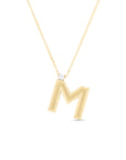 Roberto Coin 18k Yellow Gold Princess Block Diamond Necklace