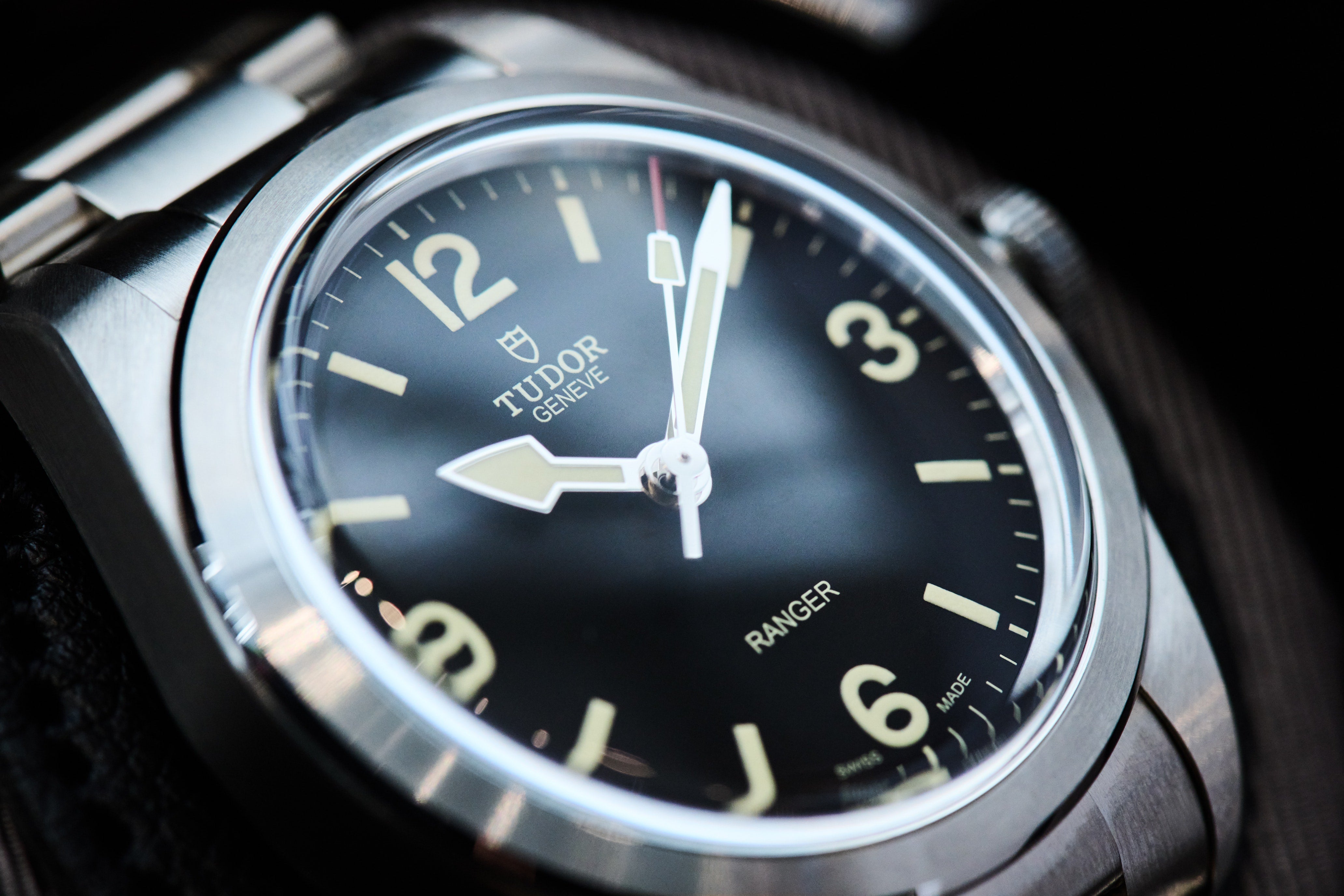 Analog wrist watch by Tudor