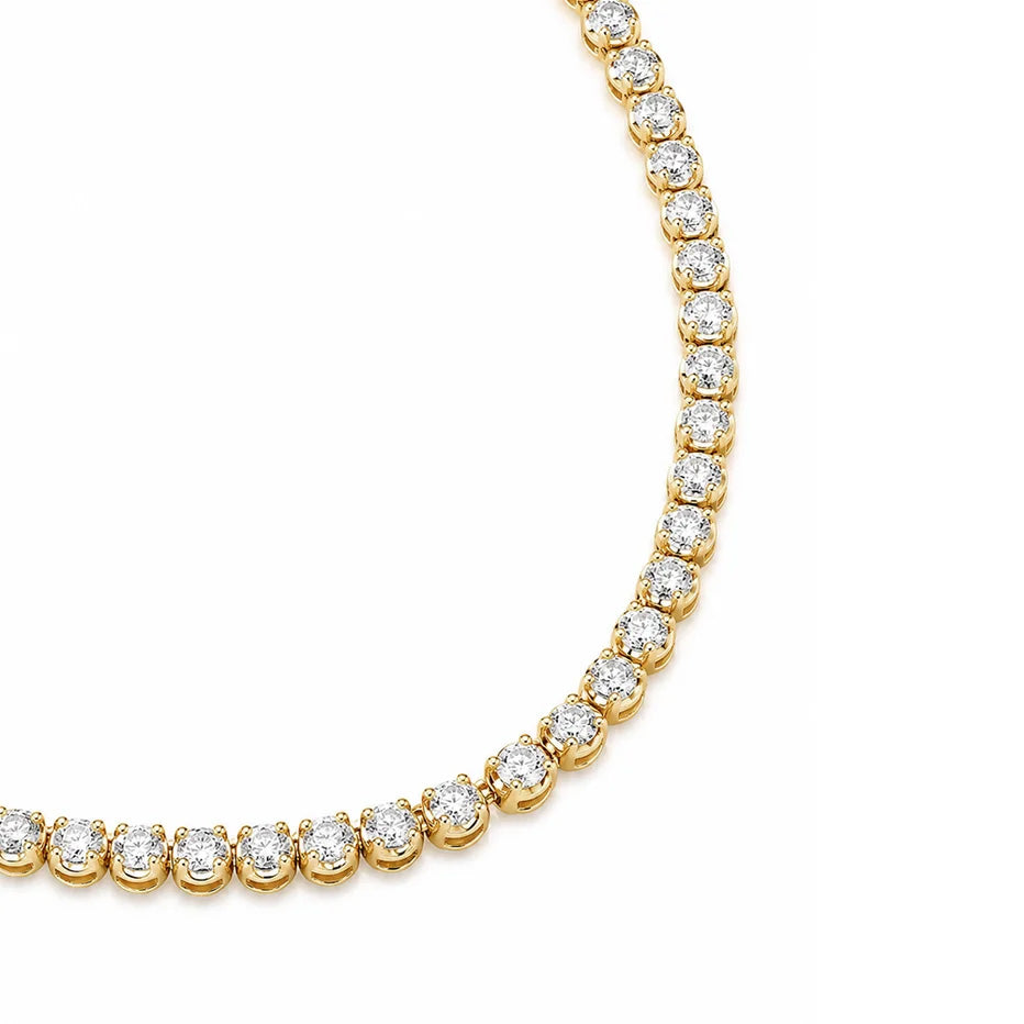 Medium Diamond "Cupcake" Necklace, 4.33ctw