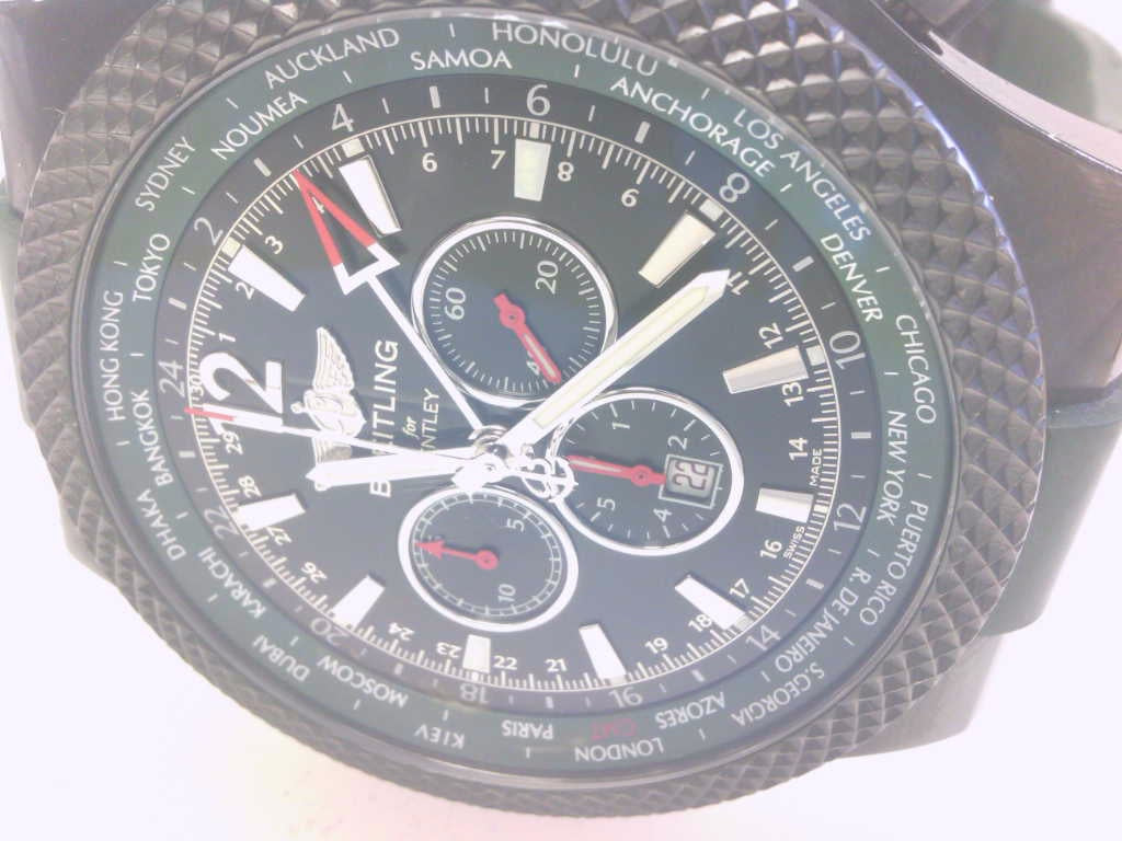 Pre-Owned 49mm Breitling Bentley Gmt