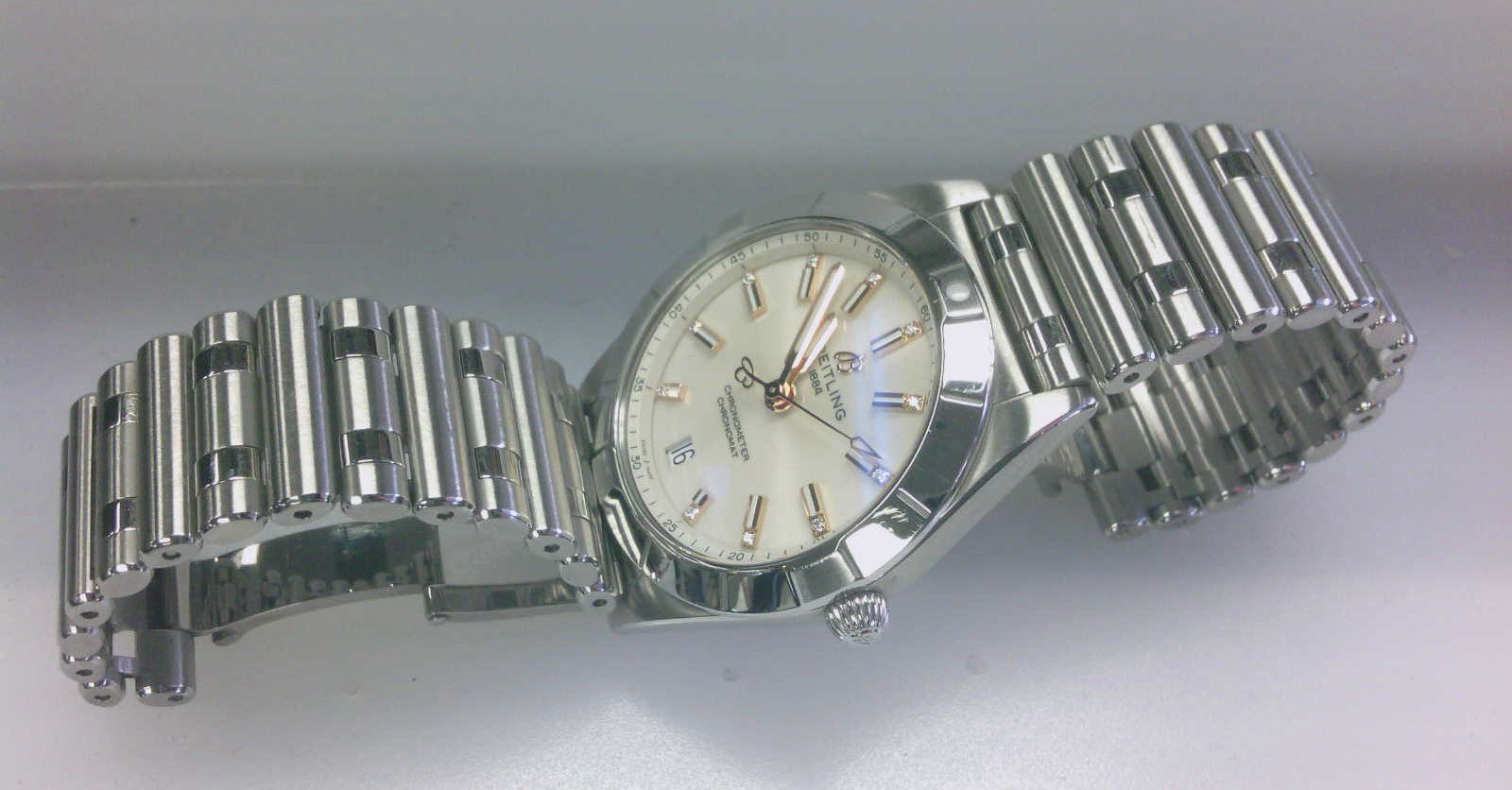 Pre-Owned 32mm Breitling Chronomat