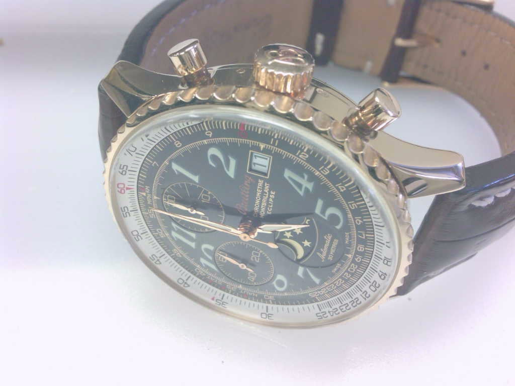 Pre-Owned 41mm Breitling Navitimer Montbrilliant Eclipse