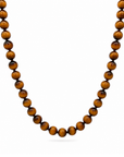Tigers Eye Beaded Necklace, 16 inches