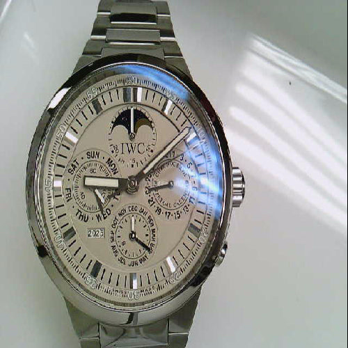 Pre-Owned 43mm Iwc Gst Perpetual Calendar Chronograph
