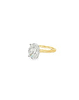 The Davenport 18K Yellow Gold Oval Engagement Ring