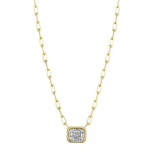 Penny Preville 18k Yellow Gold Diamond Necklace