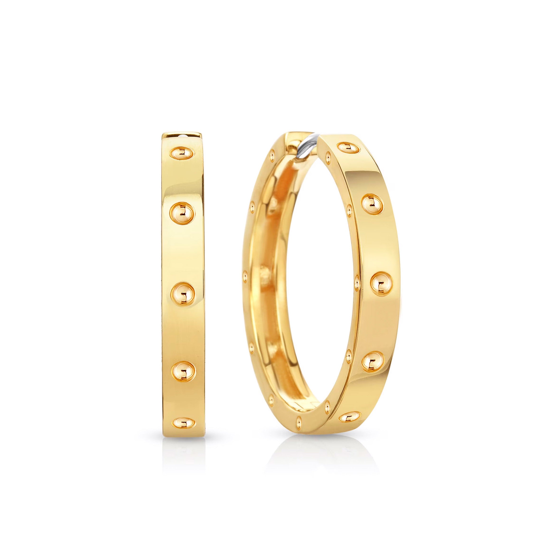 Roberto Coin 18k Yellow Gold Pois Moi Earrings