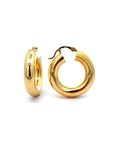 Brown & Co. 14k Yellow Gold Hoop Earrings