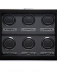 Black 6 Piece Watch Winder