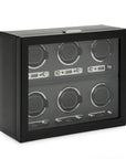 Black 6 Piece Watch Winder