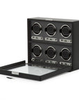 Black 6 Piece Watch Winder