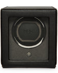 Black Single Watch Winder With Cover