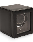 Black Single Watch Winder With Cover