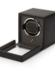 Black Single Watch Winder With Cover