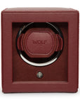 Bordeaux Single Watch Winder With Cover