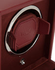 Bordeaux Single Watch Winder With Cover