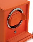 Orange Single Watch Winder With Cover