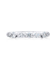 Alternating Marquise & Round Diamond Band, 0.85ctw