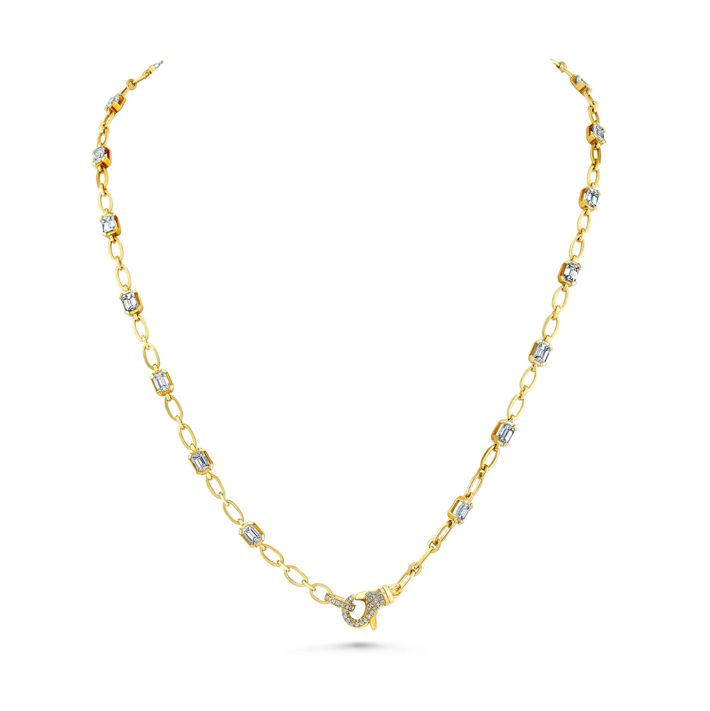 Diamond Link Necklace