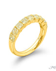 Jb Star 18k Yellow Gold Diamond Band