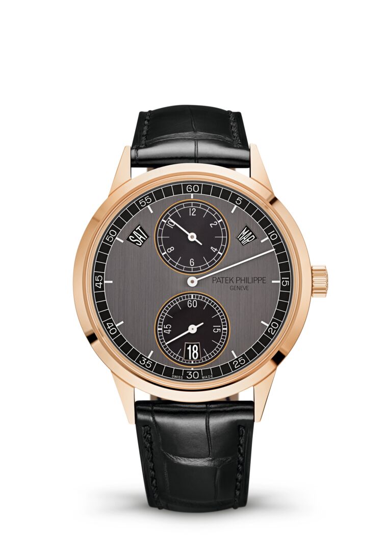 Patek Philippe 5235/50R-001 Men&#39;s Rose Gold Annual Calendar with Regulator-style Display - Complications