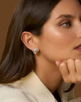 Diamond Duet Earrings, 1.13ctw