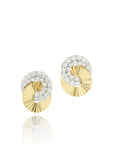 Phillips House 14k Yellow Gold Aura Diamond Earrings