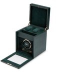 Green Single Watch Winder With Storage