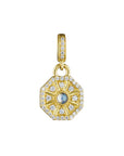 Moonstone & Diamond Medallion