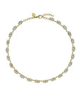 Moonstone & Diamond Necklace