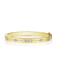Penny Preville 18k Yellow Gold Rockstud Diamond Bracelet