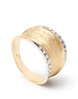 Marco Bicego 18k Yellow Gold Lunaria Diamond Ring