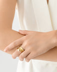Marco Bicego 18k Yellow Gold Lunaria Twist Ring