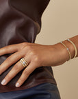 18k Yellow Gold Masai Diamond Bracelet