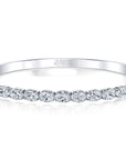 Norman Silverman 18k White Gold Diamond Bracelet