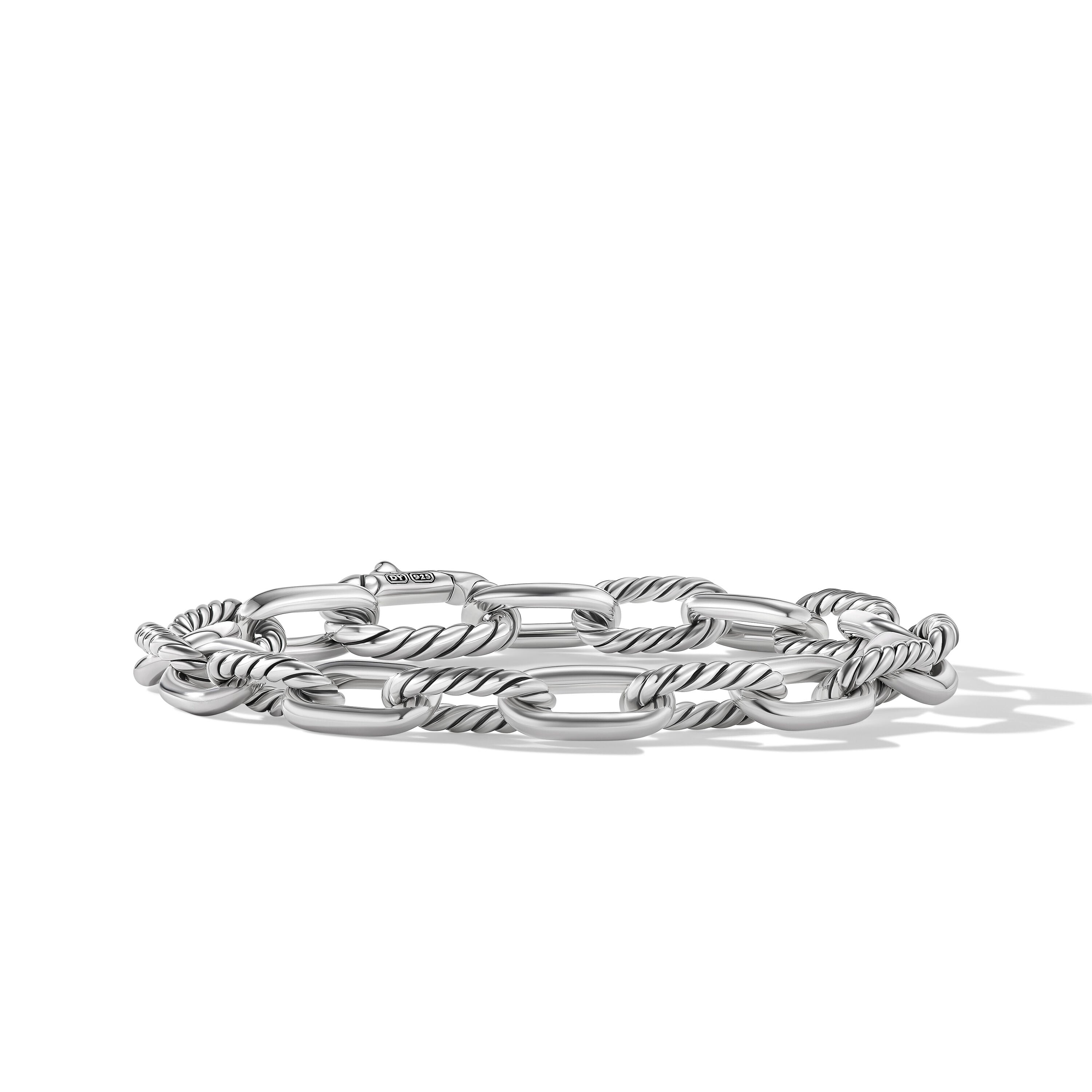 Dy Madison Chain Bracelet In Sterling Silver 8.5mm