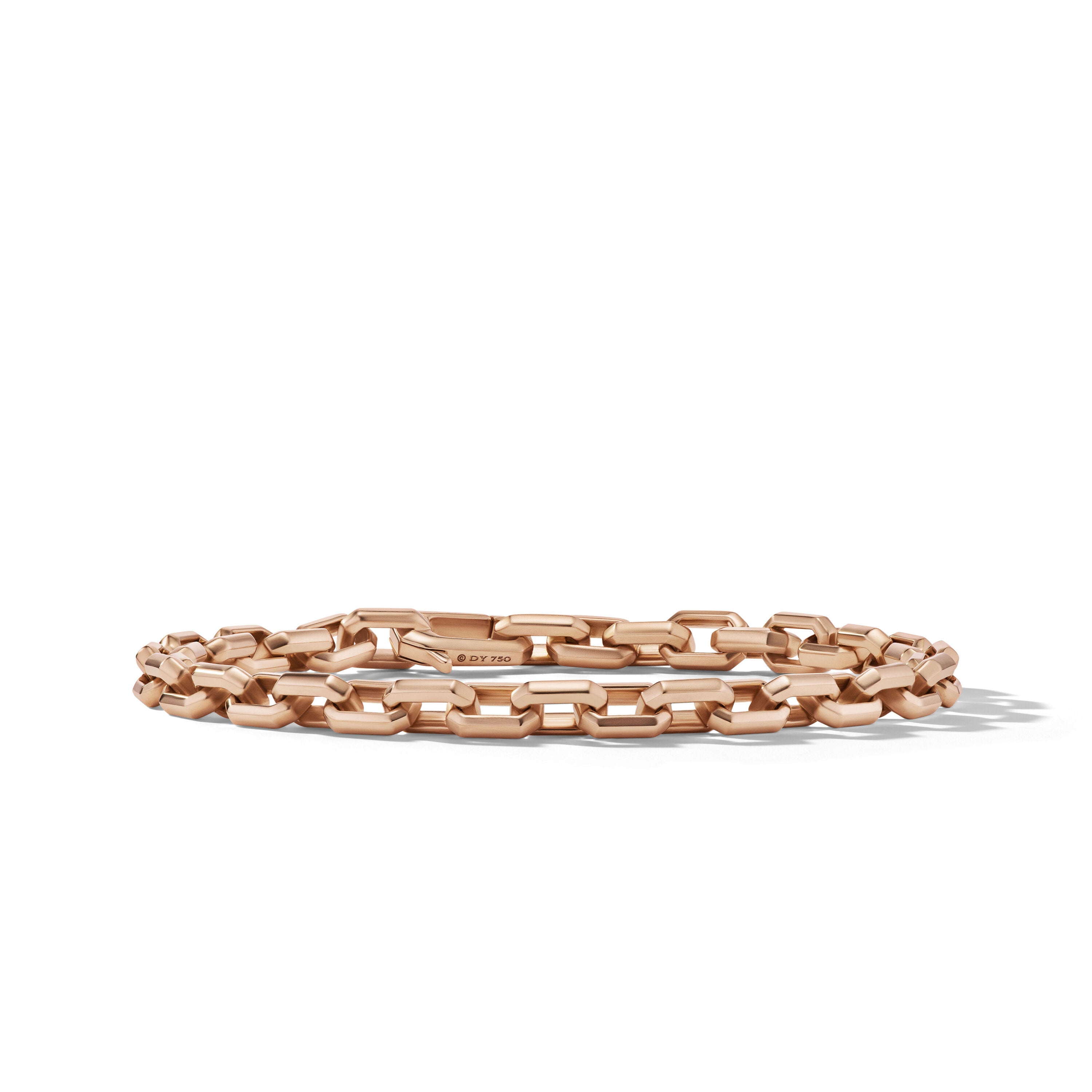 Streamline Heirloom Chain Link Bracelet In 18k Rose Gold 5.5mm