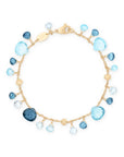 Marco Bicego 18k Yellow Gold Paradise Colored Gemstone Bracelet