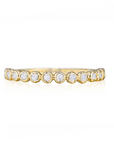 Bezel Set Round Diamond Band, 0.21ctw
