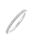 Brown & Co. 18k White Gold Diamond Band