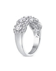 Brown & Co. 18k White Gold Round Diamond Band
