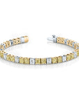 Norman Silverman 18k Yellow Gold Diamond Bracelet