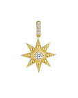 18k Yellow Gold Petite Penny Diamond Star Enhancer